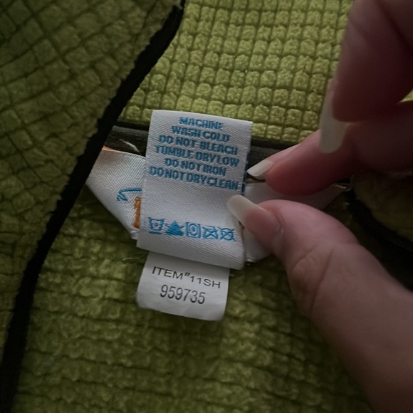 Trout Bum Fleece Quarter Zip, Size Medium, Color Green - Picture 3 of 3